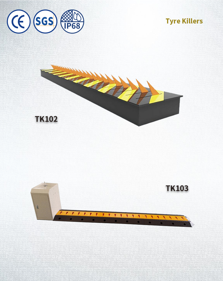 ISO9001 2008 CE Certified High Advanced Spike Automatic Tyre Killers with Remote Control
