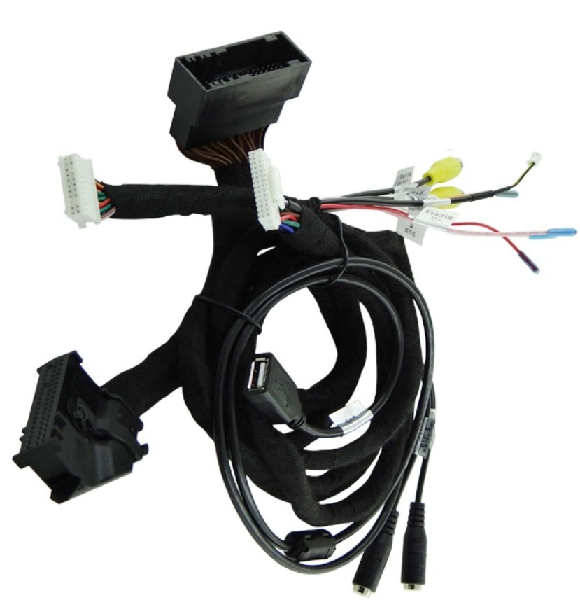 Customize Wire Harness Radar Cable Auto Aftermarket Electrical Wiring Harness Front Wire Set for BMW