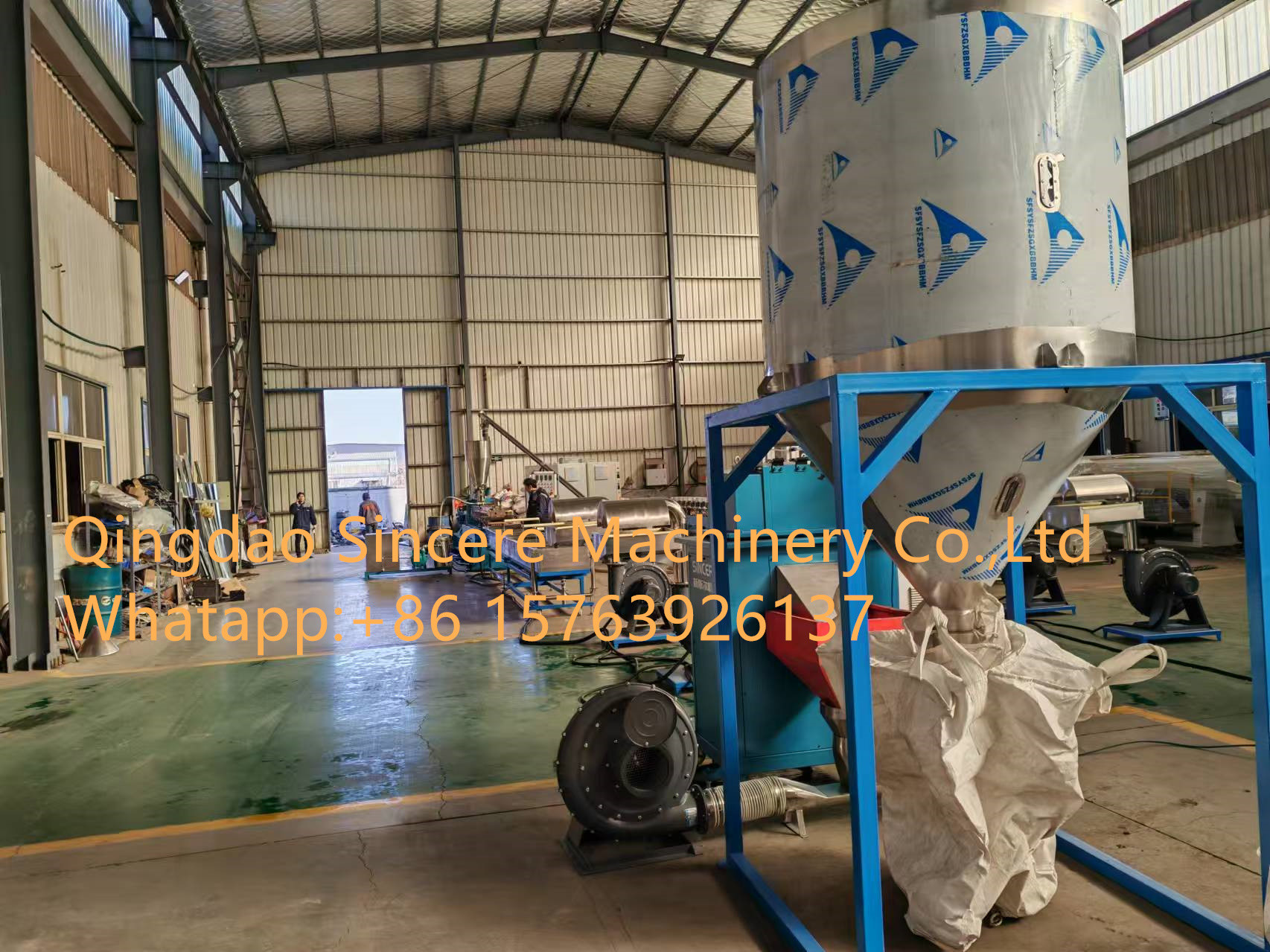 Film Pipe Profile Sheet Plastic Pelletizing Line