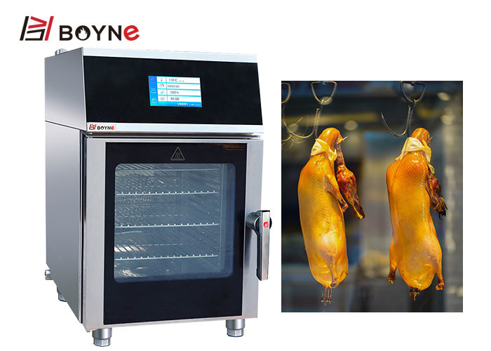 Touch Tablet 4 Tray Combi Oven Bread Baking Steaming Multi Function oven
