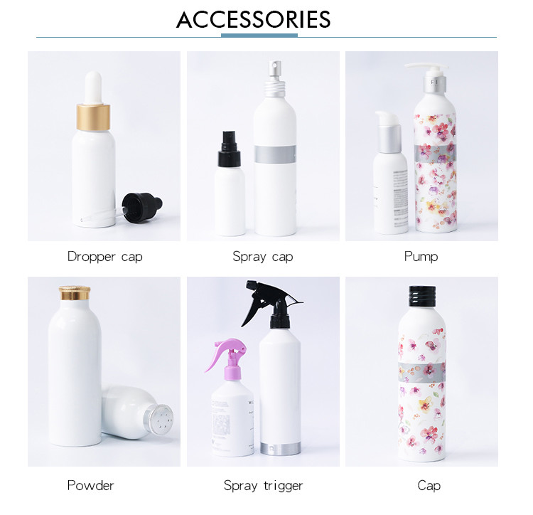 100ml 200ml 250ml 1000ml Screw Pump Refillable Shampoo Bottles
