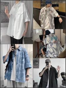 China Custom Polo Dress Shirts Fashion Short Sleeve Shirts Casual Wear Kcs18 on sale