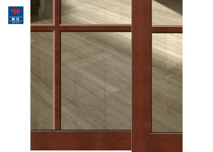 Kitchen Sliding 90min Fireproof Solid Wood Glass Doors