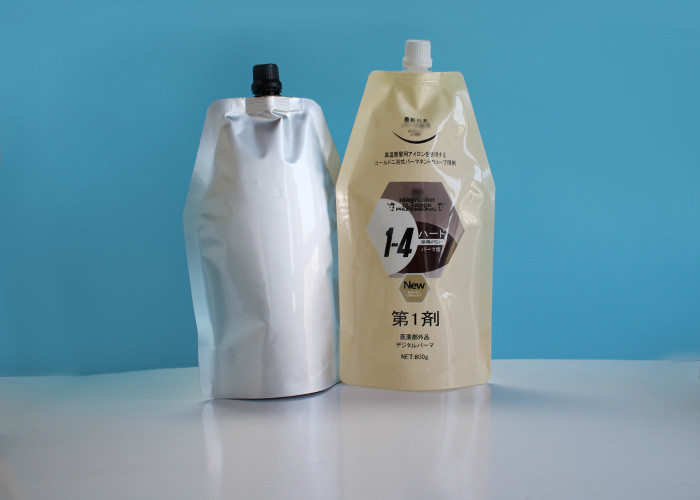 Custom Eco Friendly Spout Pouch Bags In Stand Up Bottom For Liquid Refill Soap Pack