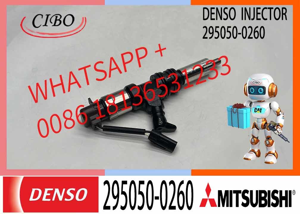 Diesel Engine Series Truck Excavator High Quality Common Rail Injector 295050-0260 ME306476 095000-8920 For Mitsubishi