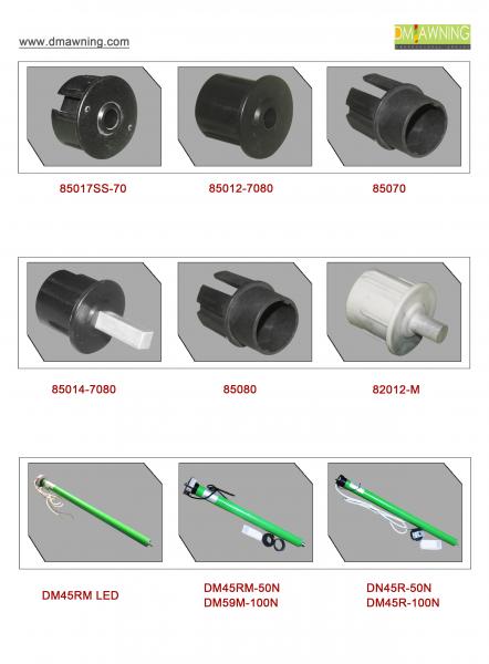 Awning Roller Blind Kits Rolling Curtain Support Awning Mounting Brackets