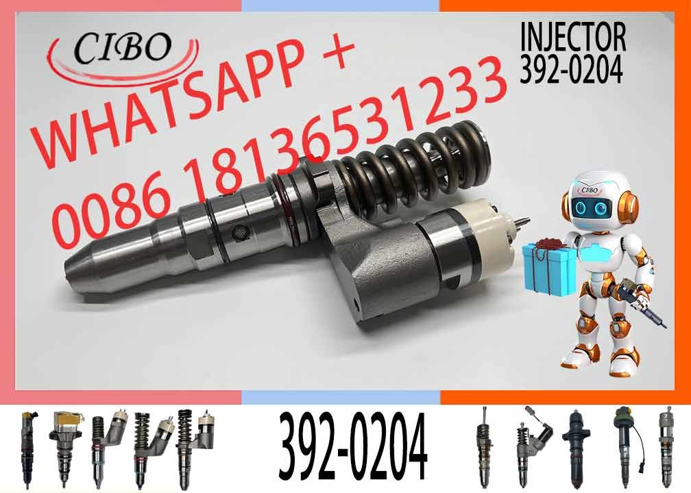 Common Rail Injector Fuel Injector 250-1303 250-1306 250-1308 250-1312 392-0204 For 3512B Excavator 3512C
