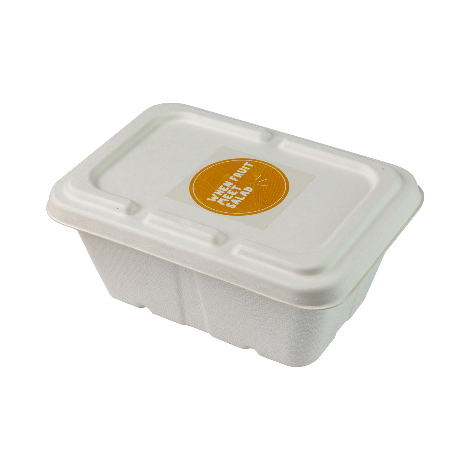 Factory 100% Biodegradable Compostable Bagasse Pulp Packaging Food Container