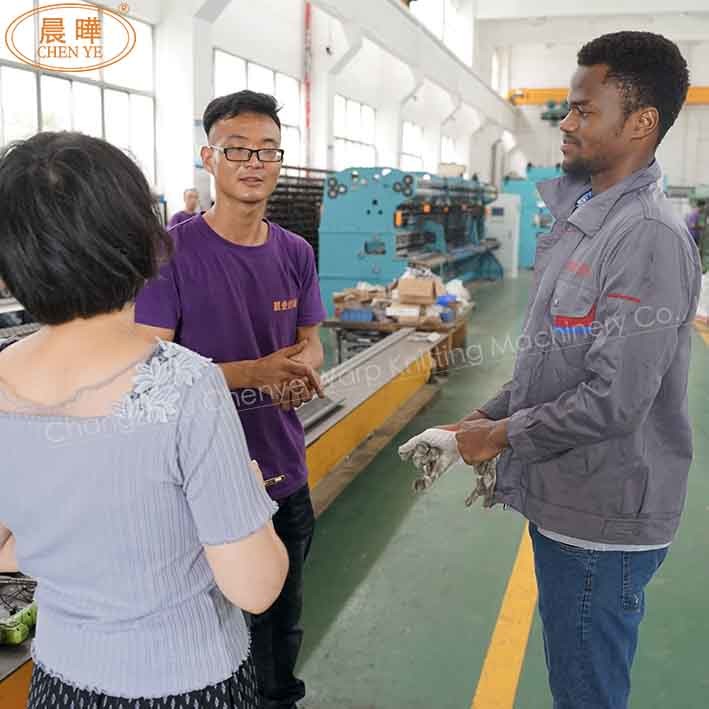 Shade Cloth Warp Knitting Sunshade Net Manufacturing Machine For Agricultural Net
