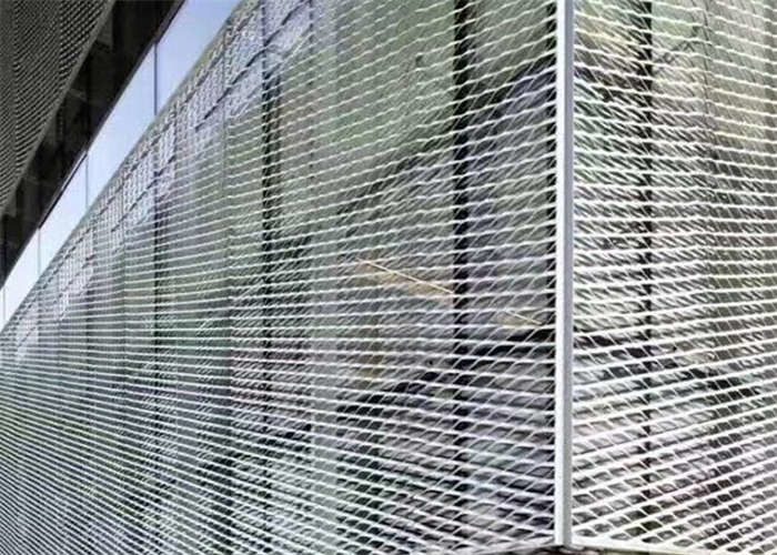 Q235 Stamped Lightweight Expanded Metal Mesh Panels