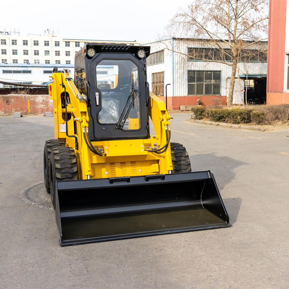 Heavy Duty Powerful Compact Skid Steer Loader 850kg Operating Load HTS60