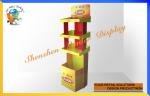 Customized Corrugated Pos Chocolate Display Stands With Graphic