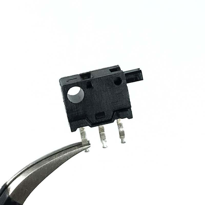 0.3 - 0.7N Mini 3 Pin DIP Push Button Switch DC30V 0.1A