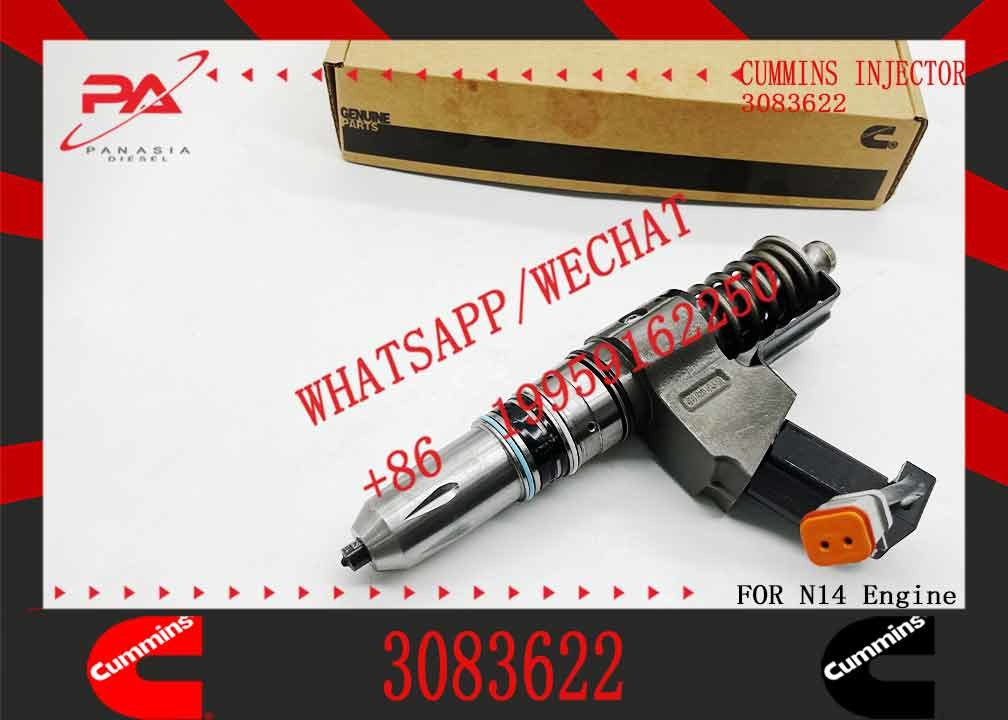 Huida Genuine 3083622 3083846 3083849 3087557 Fuel Injector Fit For Cummins QSN14 N14 Diesel Engine