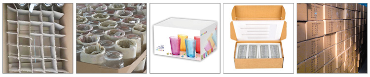 Unique FUJI Mountain Shaped Transparent Glass Drinking Water Cup