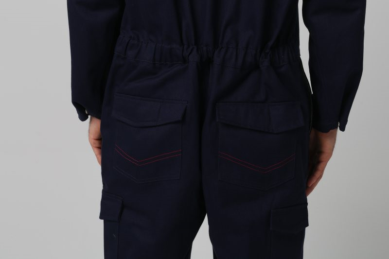 Welding 350gsm Fire Rated Coveralls , Tomax Fire Retardant Work Clothes