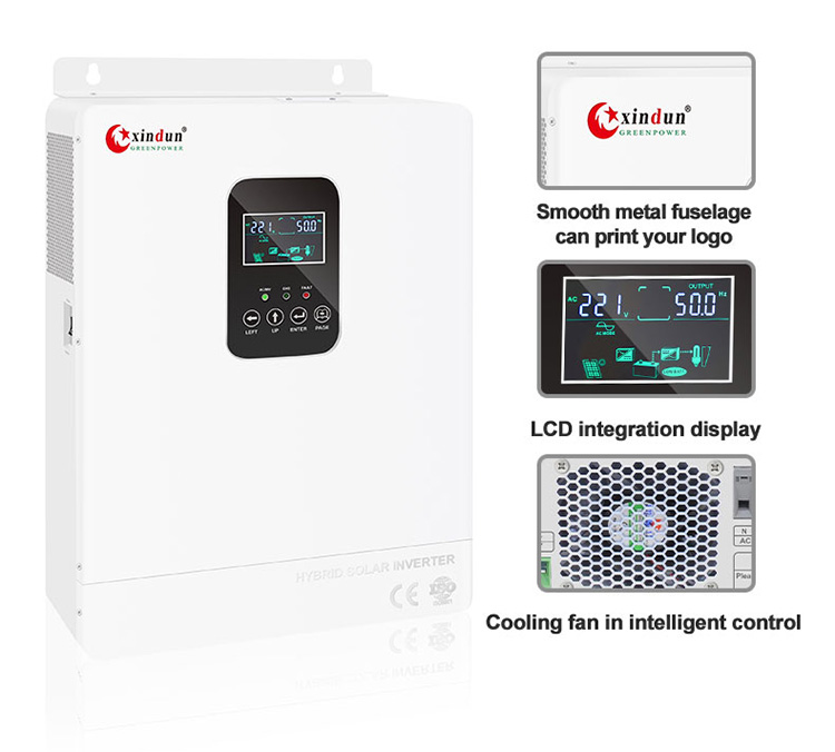 can print your logo on off grid hybrid solar inverter