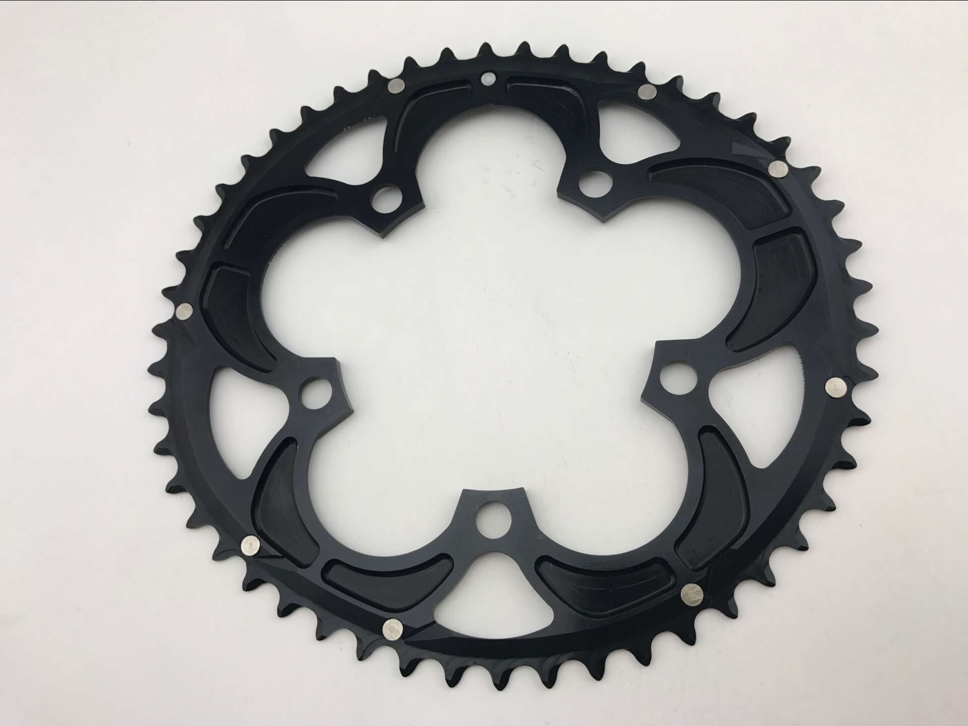 BMX bicycle parts CNC Oval Chainwheel AL7075 T6 CNC Anodizing 110 BCD