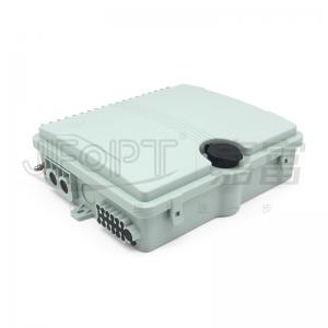 China 12 Core Fiber Distribution Box 2 In 12 Out IP66 ABS PC Double Sided Tray Splitter Distribution Box on sale