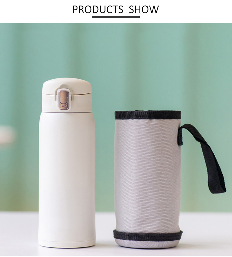Slim Compression Resistant 6.8CM Length Insulated Bottle Sleeve