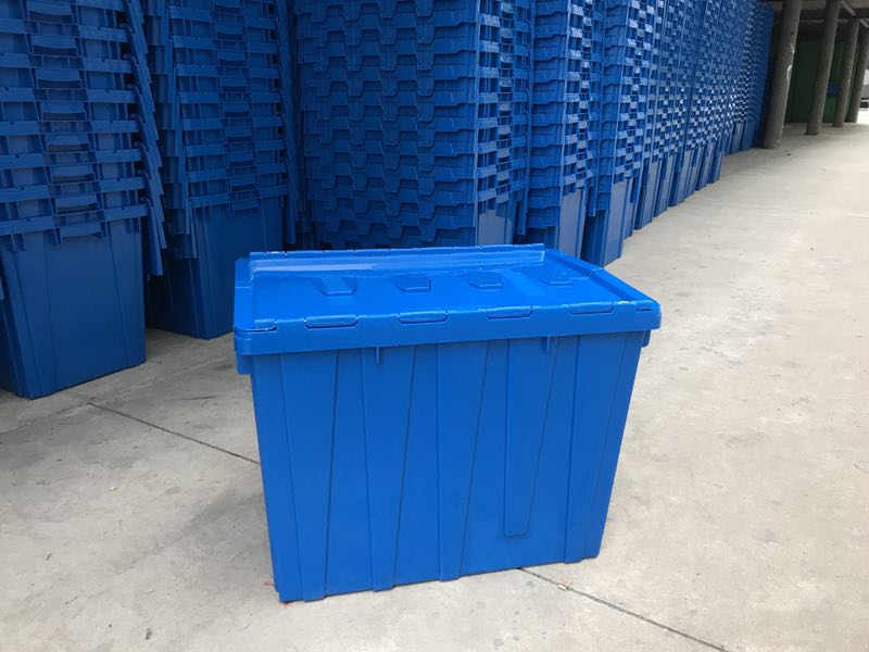 Heavy duty plastic moving box large storage box