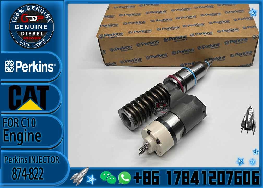 Diesel Engine Fuel Injector 874-822 For CAT C10 C11 C12 C13 Diesel Engine 3176 3196 Excavator