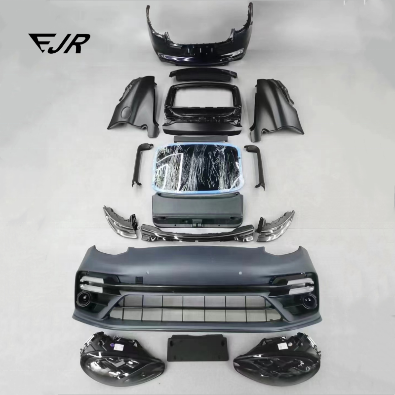 Porsche Paramera 970 To 971 Plastic Bumper Upgrade Kit Led Taillights And Headlights