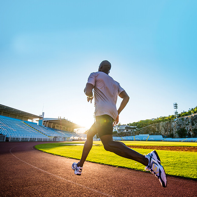 IAAF Certificated Athletic Running Track Blue Walking Way Jogging Track