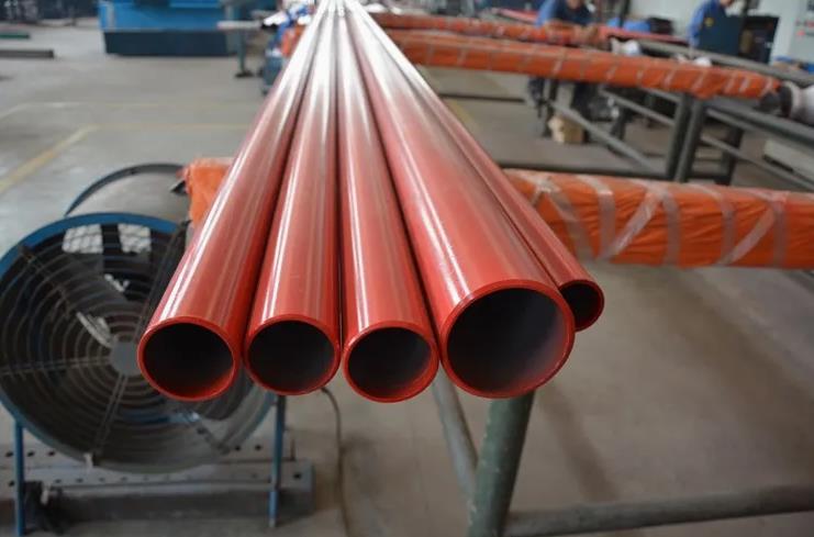 ASTM A795 Hot Drawn Round Welded Galvanized Steel Pipe