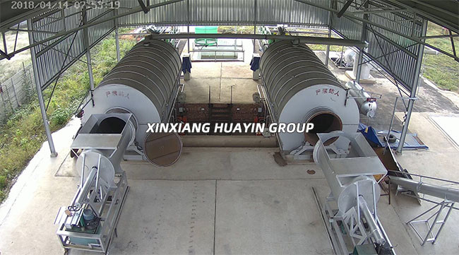 20Ton Continuous Pyrolysis Plant Waste Plastic To Fuel Machinery
