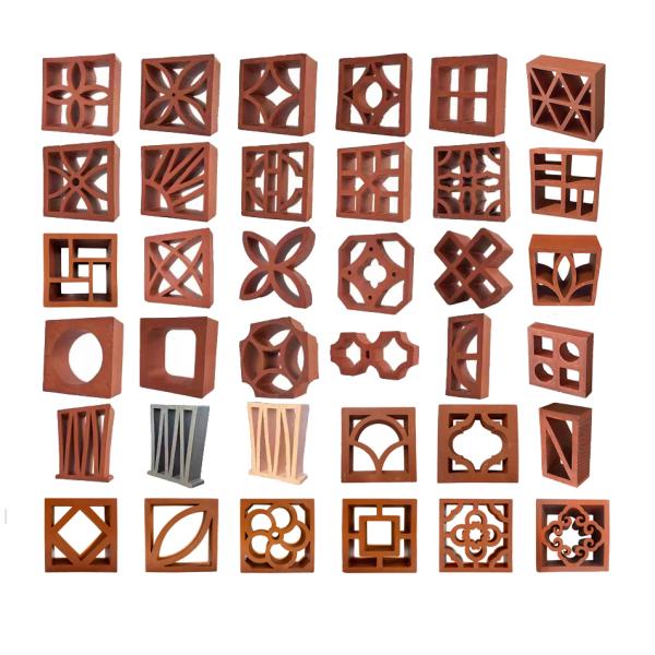 Modern Simple Design Partition Wall Lightweight Decorative Terracotta Brick Privacy Screen Panel