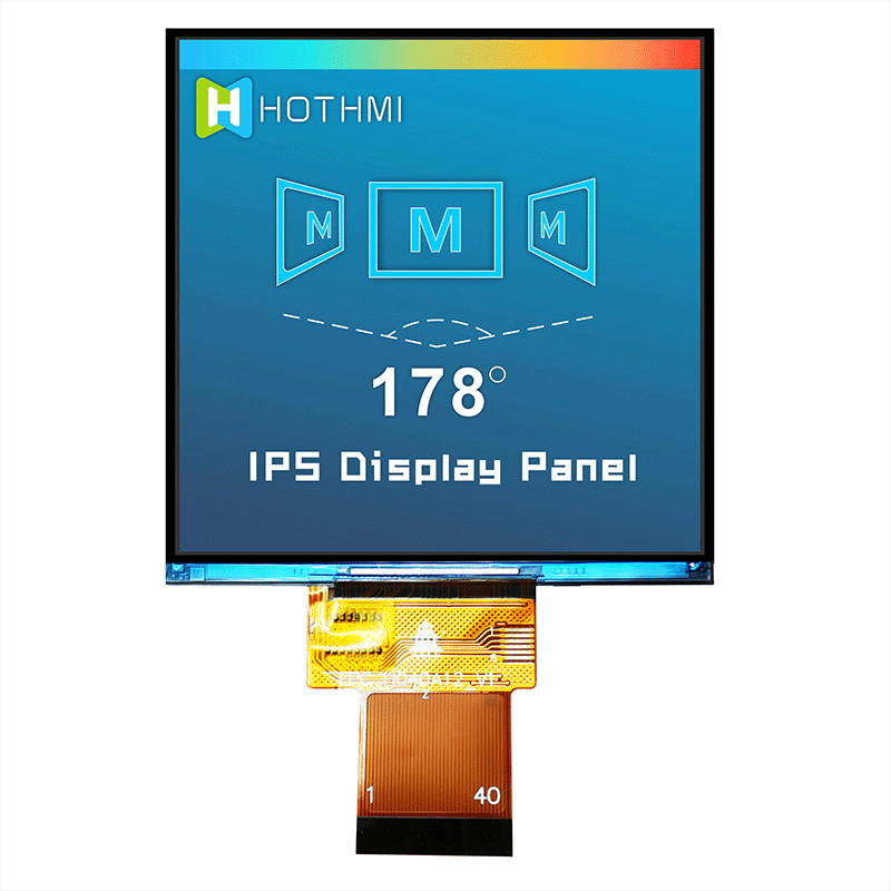 Square Durable IPS TFT LCD Display 4 Inch 320x320 Dots With IC TFT-H040A12DHIIL4N40