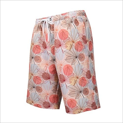 OEM maufactory Summer Beach Polyester Pants Youth Slim Loose Sports Casual Shorts Male