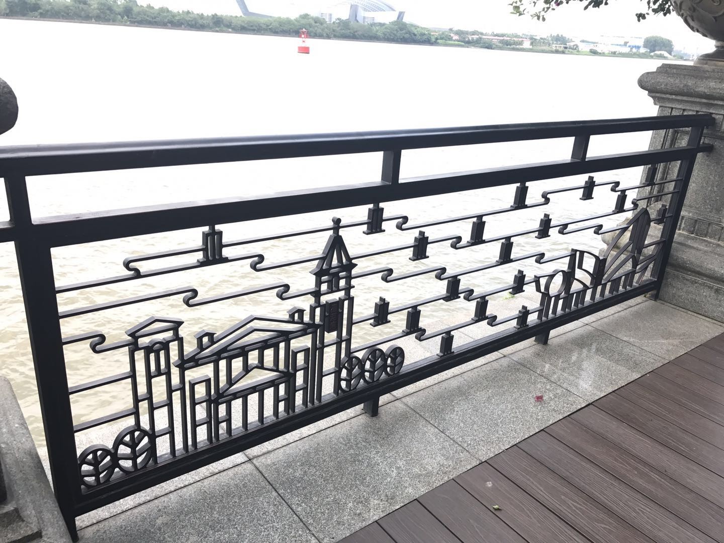 Wholesale price Villa Garden Decorative Laser Cut Steel Screen Fence Panels