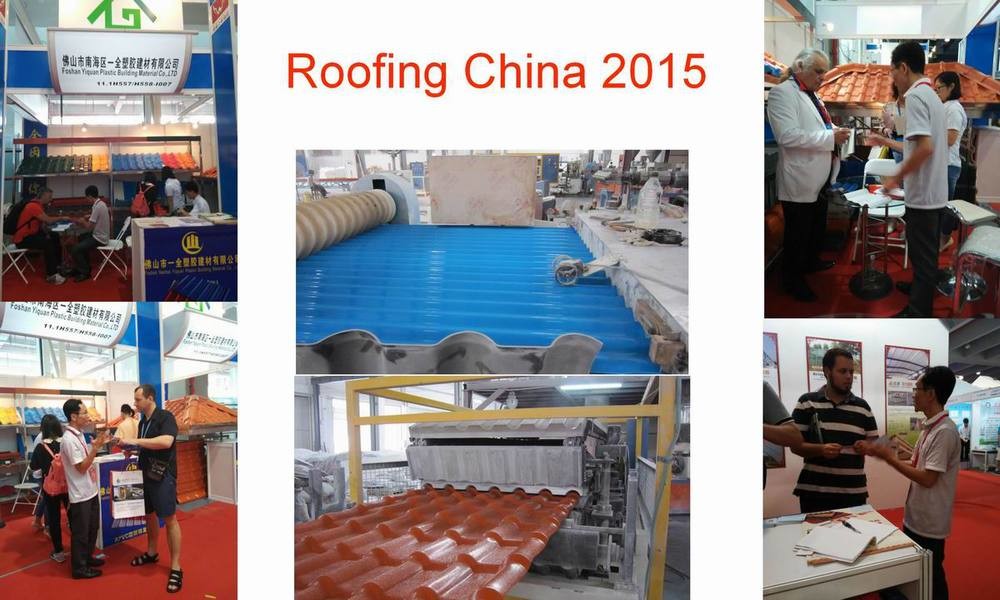 Fireproof Waterproof Pvc Corrugated Plastic Roof Sheet For School market building