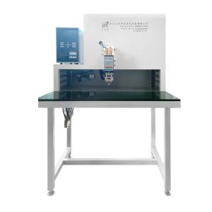 Buy cheap LCD Pneumatic Spot Welding Machine For Battery Uniform Welding Spot product