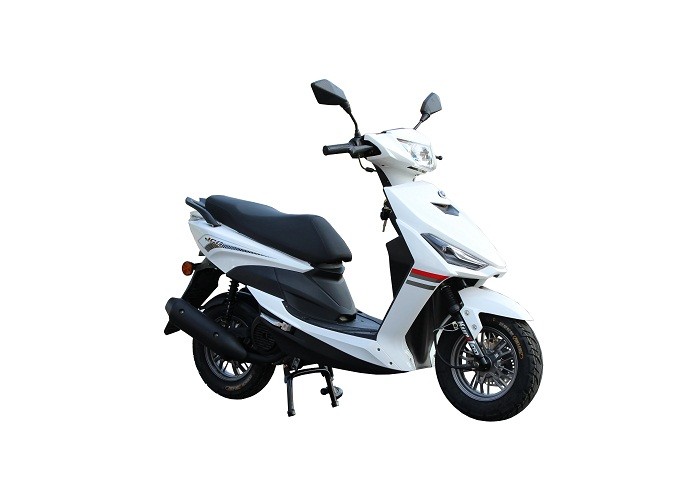 125cc 150cc Engine Gas Moped Scooter Alloy Wheel Front Disc Rear Drum Brake