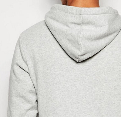 Customized 100% Cotton Fleece Hoodies/ Sweatshirts/ Hooded Sweater/ Printed Sweatshirt color grey ,size:S-XXL