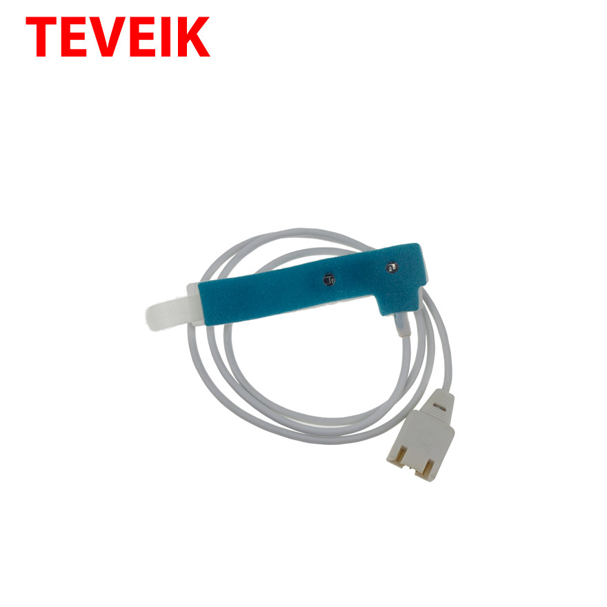 PVC Material Medical Grade Disposable Spo2 Sensor DB 7 Pin 0.9m Neonate Medaplast