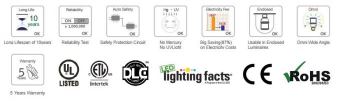 54W 6850LM E39 / E40 LED Corn Light Replace180W CFL or 200W HPS for High Bay Lamp