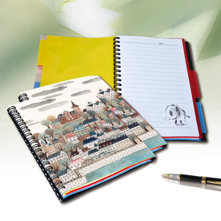 Custom A4/A5/A6 3D Lenticular Notebook For Children CMYK Offset Printing