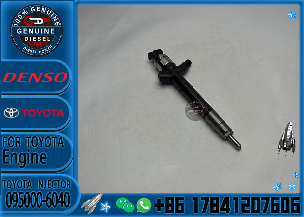 095000-6410/095000-6040 Diesel Fuel Injector 23670-0R030/23670-0R020 For Toyota Truck