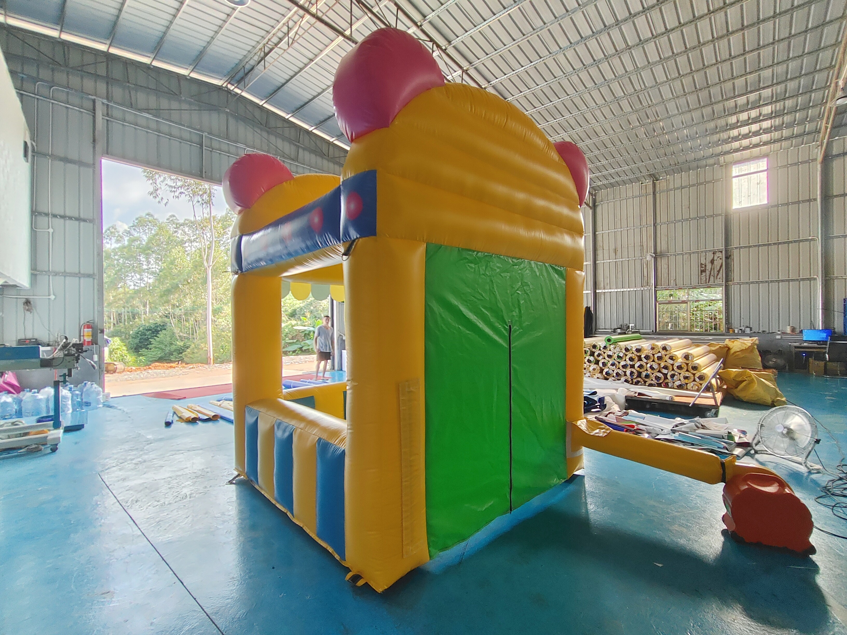 Supplier Inflatable Advertising Signs Ticket Booth Pavilion For Activities