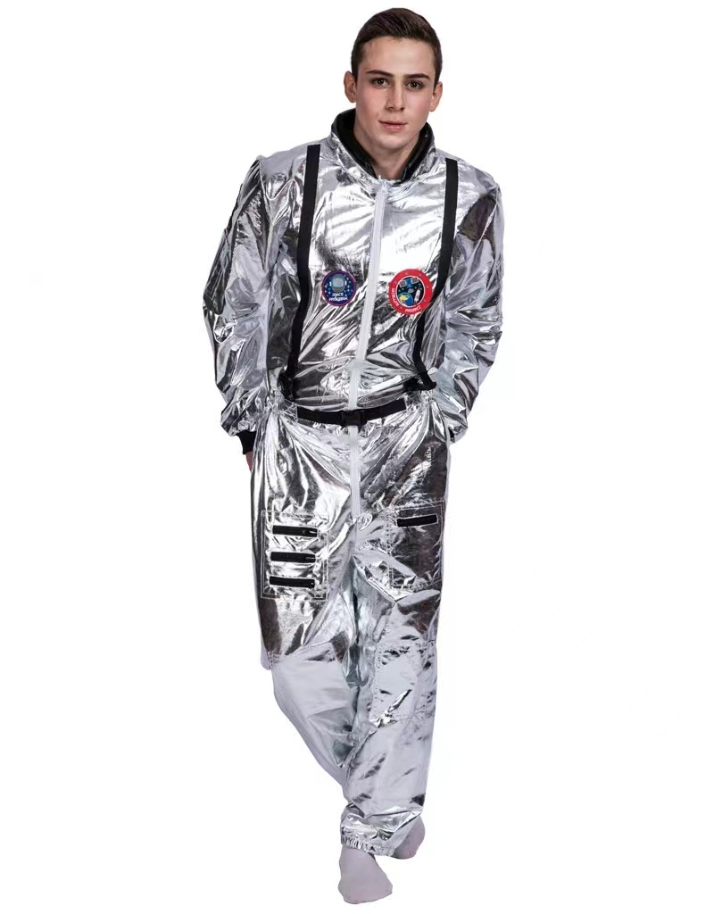 OEM-ODM Space Suit Group Party Annual Tail Tooth Astronaut Costume for Halloween Play