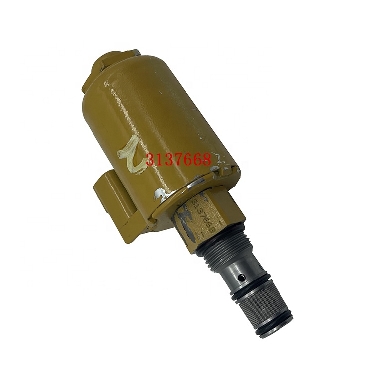 Construction Works Excavator Parts 3137668 Control Solenoid Valve for Caterpillar 400