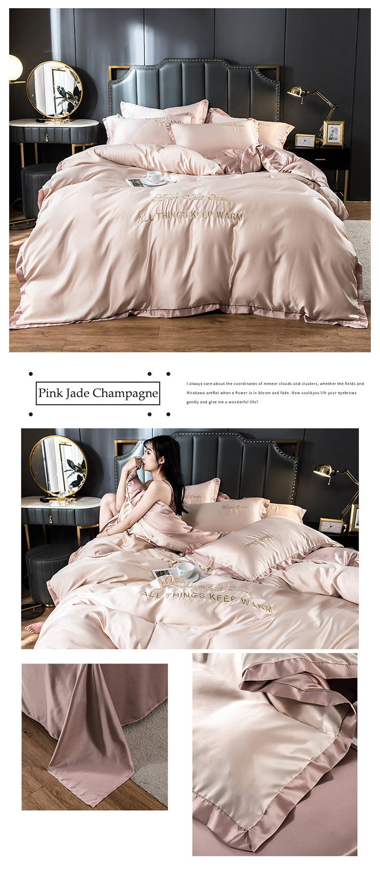 European Style Bedding Set Comforter Sets with 100% Polyester Fiber Polyester Material