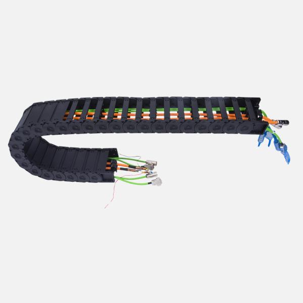 Openable Plastic Cable Drag Chain Wire Carrier 54mm Outer Height For CNC Machine