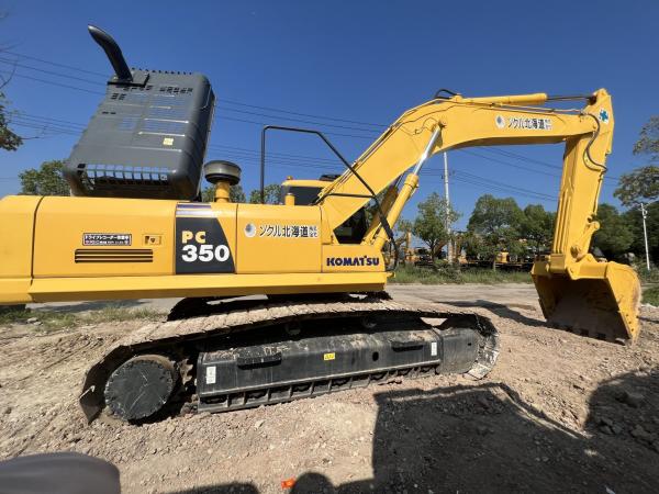 PC350-7 Used Komatsu Excavator 35T 32300Kg 1.4 M3 Bucket Komatsu Hydraulic