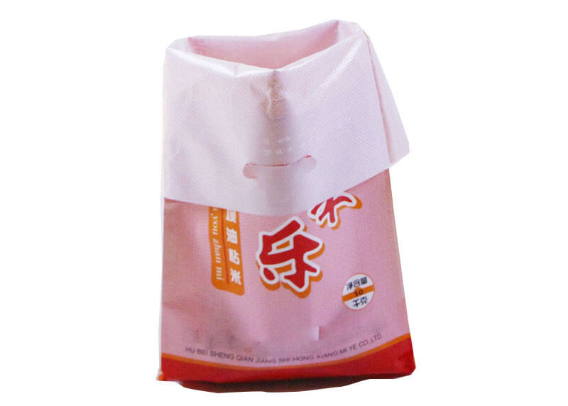 BOPP Laminated Woven Polypropylene Packaging Bags For Rice / Wheat 15kg