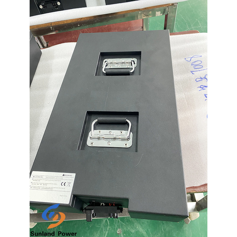 FLAT 48V 42AH IFR32700 16S7P LIFEPO4 Battery Pack For Robot Support 80a Working Current